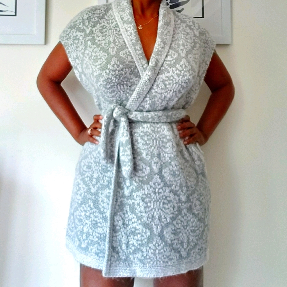 Beautiful printed wrap dress